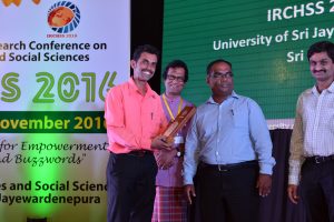 Dr.Gamini Ranasinghe won an award