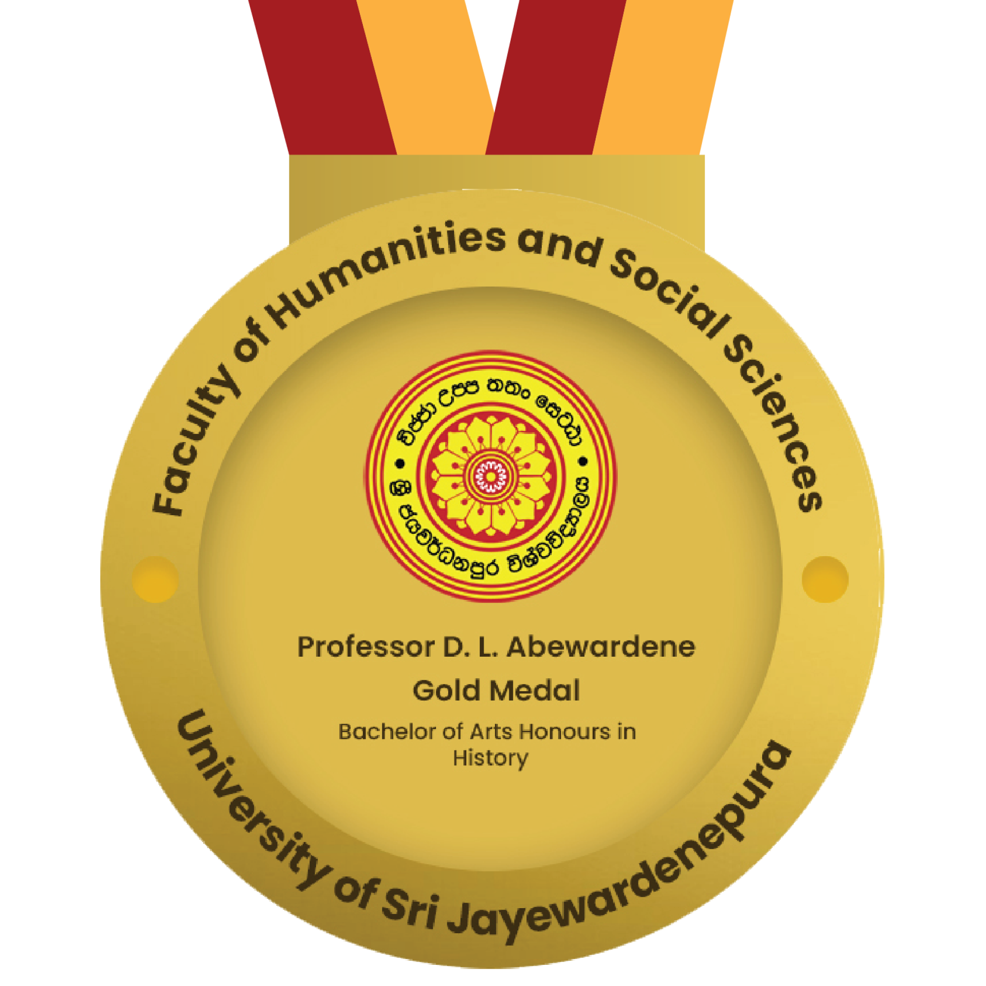 History Abewardhena Medal