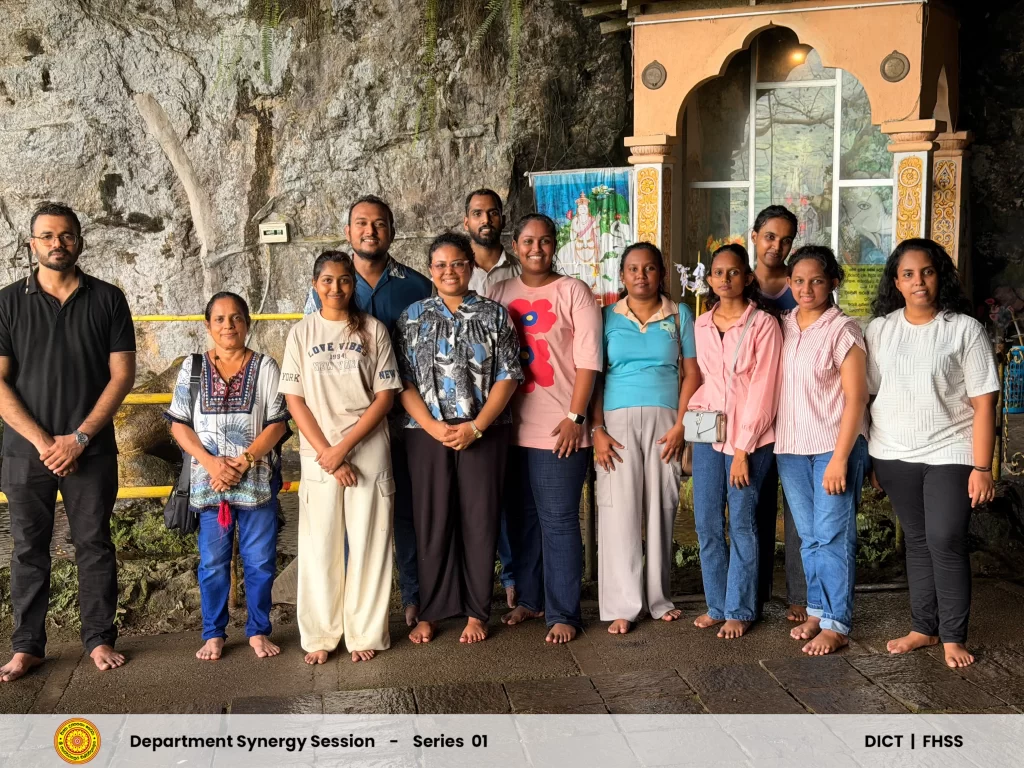 Departmental Synergy Session – Series 01