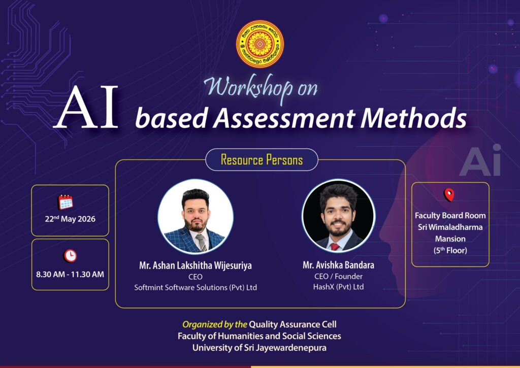 Workshop on AI-based Assessment Methods Successfully Conducted on 22nd May 2026