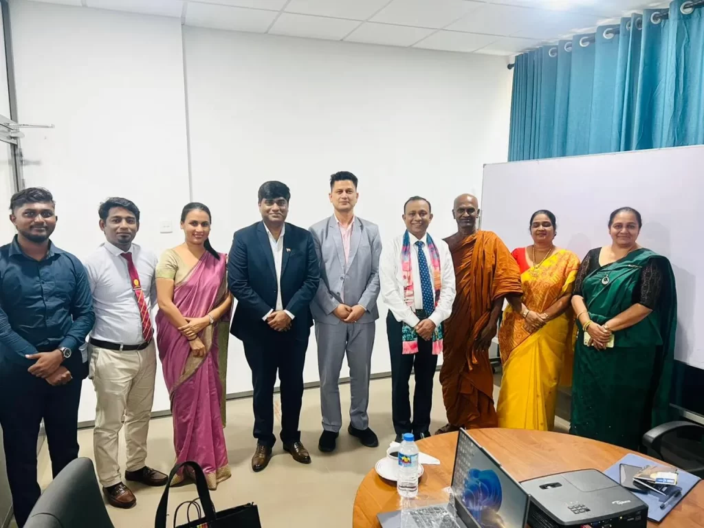 Delegation from O.P. Jindal Global University (JGU), India, Visits Faculty of Humanities and Social Sciences, University of Sri Jayewardenepura
