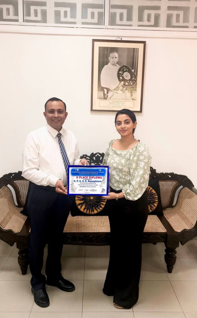 University of Sri Jayewardenepura Student Secures Runner-Up at International Creative Competition University of Sri Jayewardenepura Student Secures Runner-Up at International Creative Competition
